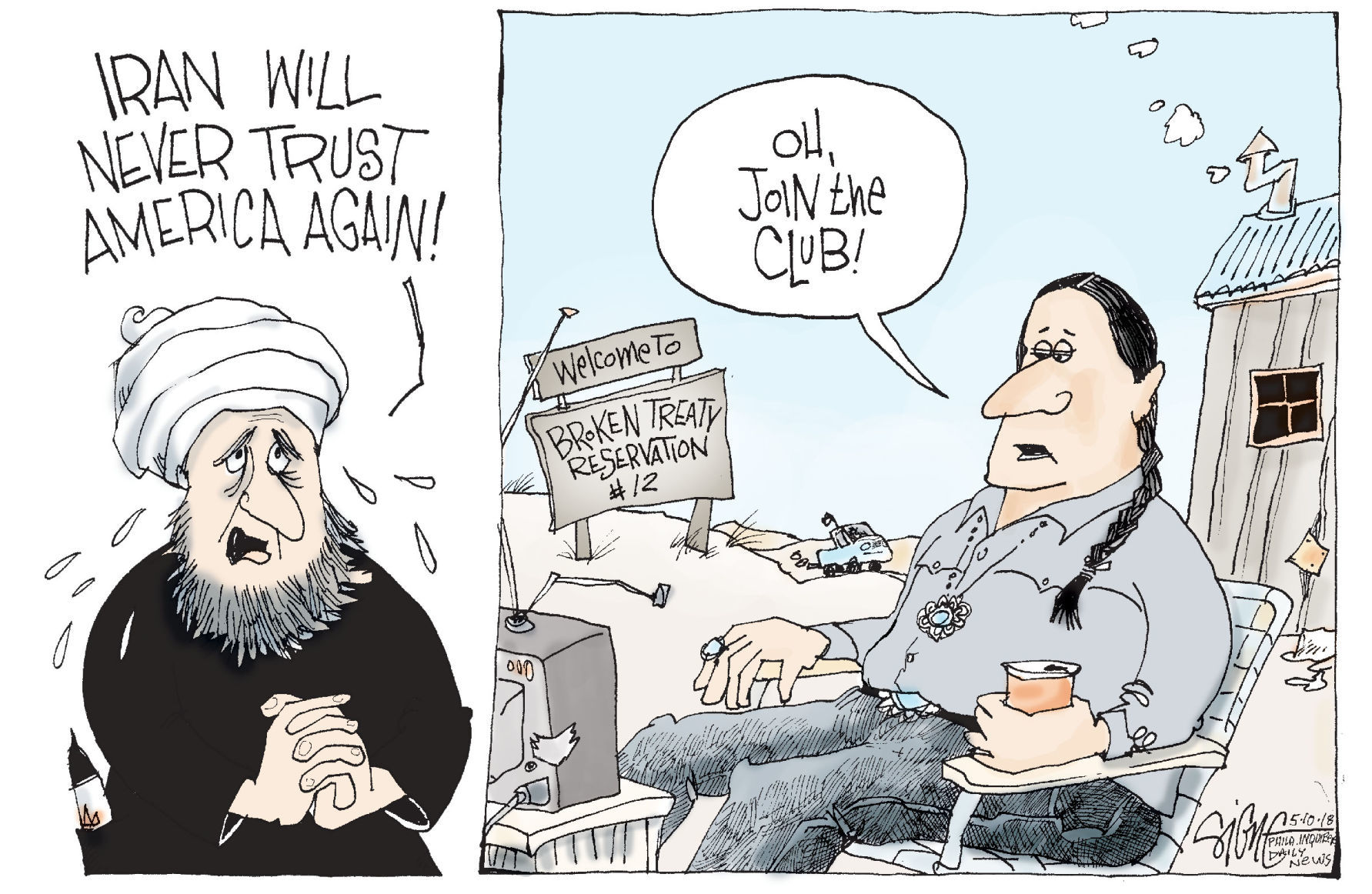 Signe Wilkinson / Philadelphia Daily News